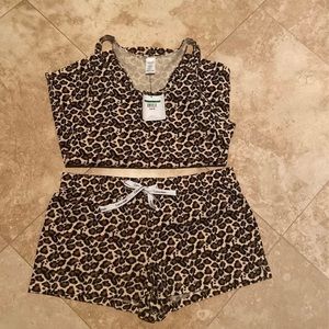 Calvin Klein Animal Print Loungewear NEW size L